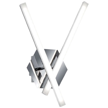 Kinkiet LAMPA ścienna LUCIO 277690206A Italux metalowa OPRAWA listwy LED 5W 3000K belki chrom białe