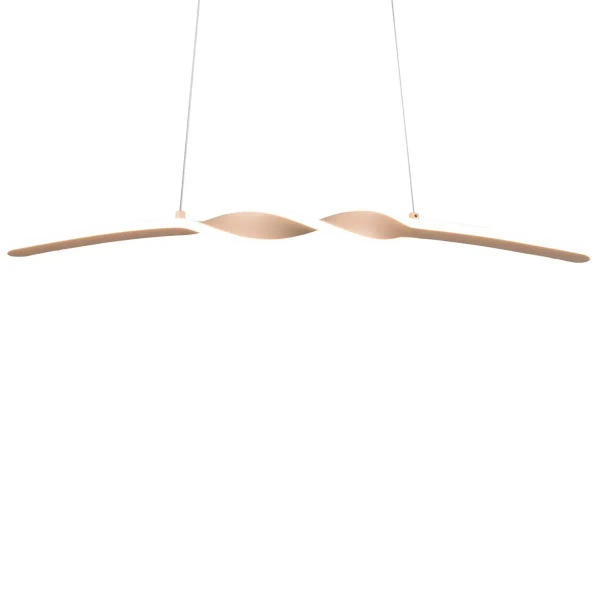 Wisząca lampa do salonu GINKO R35791166 LED 18W 3000K beżowy