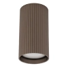 Podsufitowa lampka spot Tune 11027 tubka ryflowana brązowy