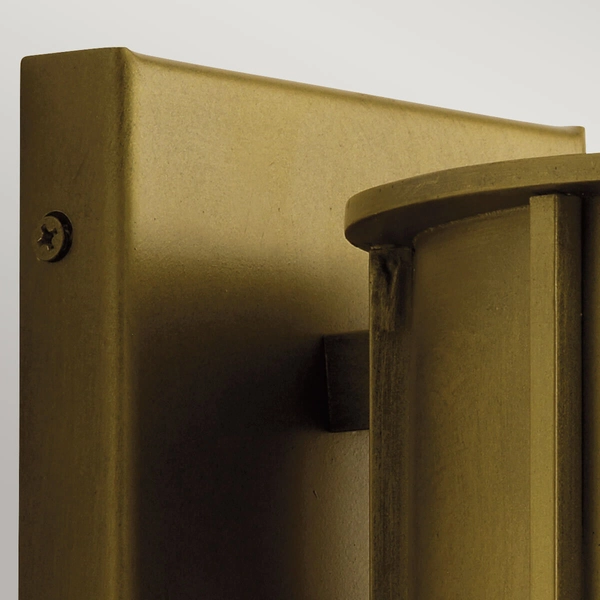 Lampa ścienna Camillo KL-CAMILLO-M-PNBR Kichler IP44 szklana mosiężna