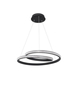 LAMPA wisząca OBERA LE41713 Luces Exclusivas metalowa OPRAWA zwis LED 25W 3000K spirala czarna
