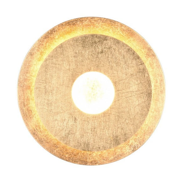 Ledowy kinkiet na ścianę Leano 240310179 LED 6W 3000K okrąg złoty