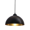 Wisząca lampa loftowa Round CHFB-E27 metalowa nad wyspę do kuchni czarna