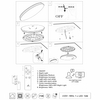Lampa sufitowa okrągła Nagano 677718000 Trio LED 72W 3000-5500K biała