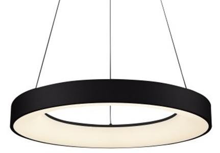 Ledowa lampa wisząca Santana AZ4999 30W 3000K ring czarny