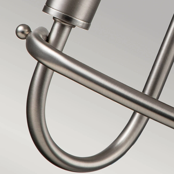 Ścienna lampa świecznikowa Capitol Hill KL-CAPITOL-HILL2-BN srebrny