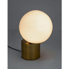 Lampa stołowa Parla MSE010300141 szklana kula biała złota