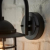 Elewacyjna lampa do ogrodu Port 96907 IP44 czarny przezroczysty