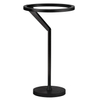 Stołowa lampka ring ZUDANEZ LE44778 LED 16W 3000K metalowa czarna
