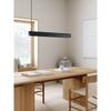 Wisząca lampa listwa Beau 2220483003 15W 2700K czarny
