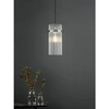 Kryształowa lampa wisząca Eltham ELT0138-EH Dar Lighting kryształ srebrna