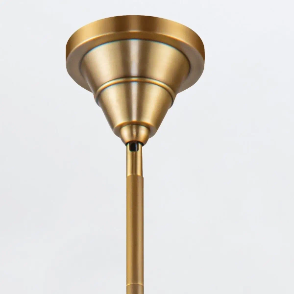 Wisząca lampa vintage Willard QN-WILLARD-P-VBS-PG mosiądz