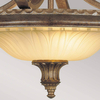 Sufitowa lampa klasyczna Stirling Castle FE-STIRLING-CASTLESF Feiss brązowa złota