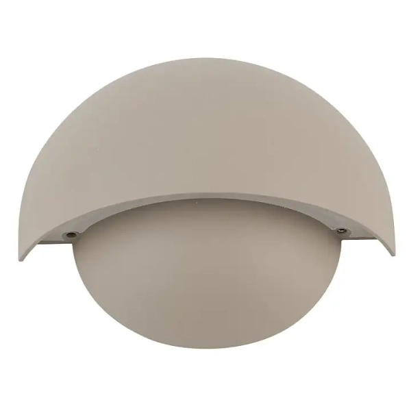 Kopułowa lampa ścienna CABO 11805 LED 10W 3000K IP54 beżowa