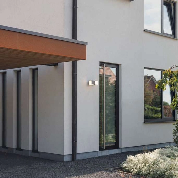 Lampa elewacyjna CUBA 5193801118 LED 23W 3000K kinkiet outdoor IP54 szary