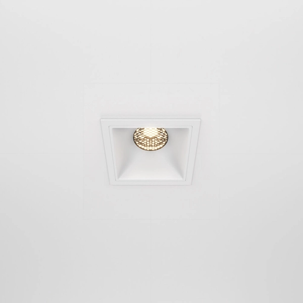 Sufitowa lampa Alfa DL043-01-10W3K-D-SQ-W LED 10W 3000K podtynkowa biały