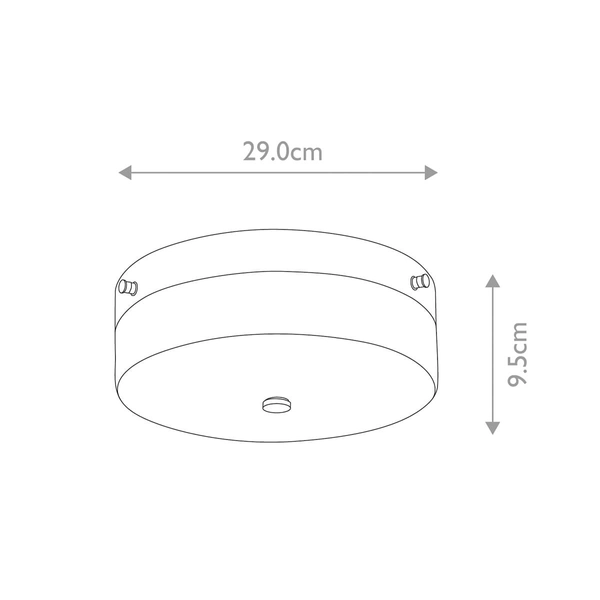 Sufitowa lampa szklana Tamar TAMAR-F-L-PC Elstead IP44 metal chrom