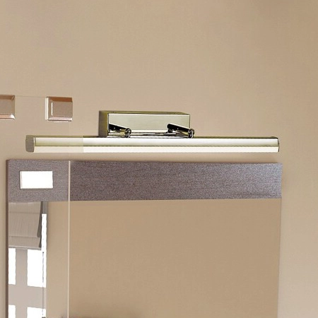 Listwa LAMPA ścienna SILAS 5720 Rabalux kinkiet OPRAWA prostokątna LED 12W 4000K regulowana do łazienki IP44 brąz