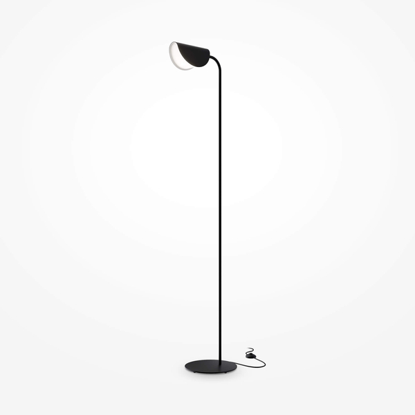 Minimalistyczna lampa podłogowa Mollis MOD126FL-01B czarna