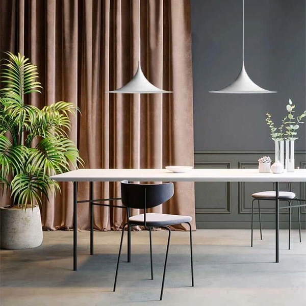 Lampa wisząca nad wyspę Oslo ABR-OSLO-W Abruzzo do jadalni biała