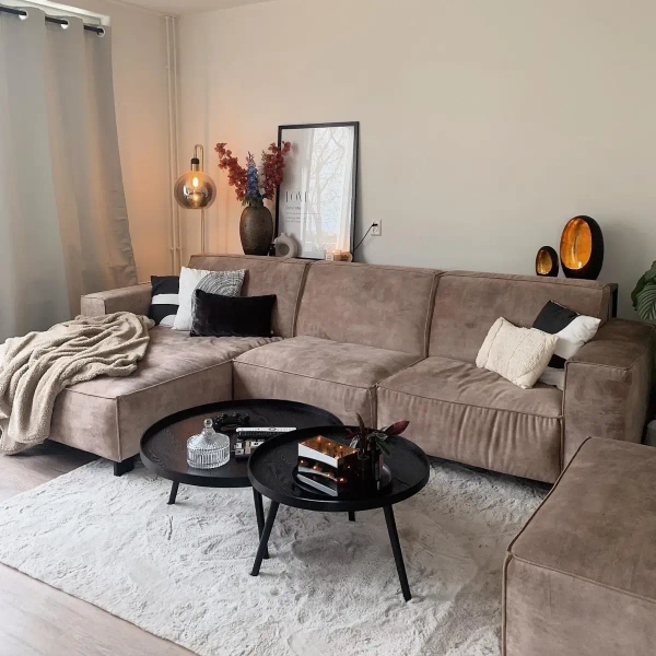 Stojąca lampa do salonu Julius 34738/01/65 Lucide loft czarna złota