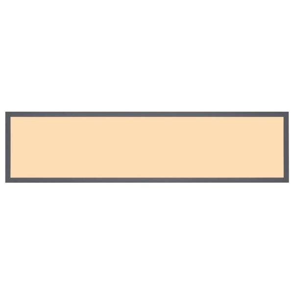 Nowoczesna LAMPA sufitowa DORO 416080WD4 Globo salonowa LED 24W 3000K prostokątny drewno