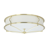 Lampa sufitowa abażurowa Stesso PL Old OR84443 Orlicki Design złota satynowa