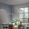 Lampa wisząca do salonu FORMA CGFORM190 LED 20W 3000-6000K czarna