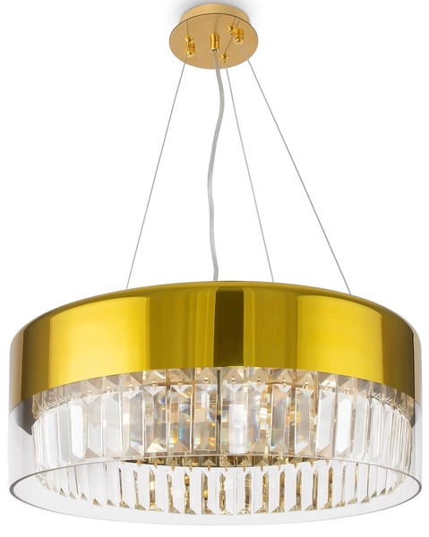 Lampa kryształowa wisząca Wonderland MOD313PL-06G złota