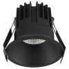 Podtynkowa lampa sufitowa ARAMIEL LE65111 LED 13W 2700K czarna