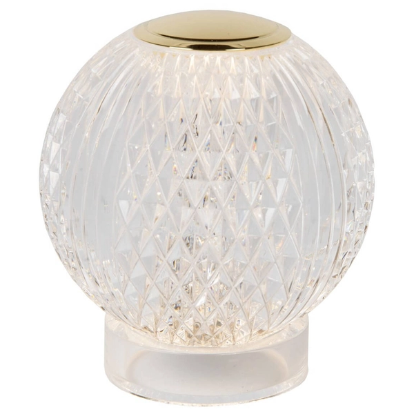 Stołowa lampa glamour Cintra ściemnialna LED 1,5W złota