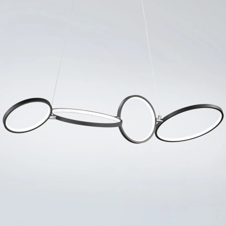 Plafon ledowy VELON DL432622610 sufitowa lampa 37W 3000K czarna