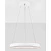 Zwisająca lampa pierścień BATALLAS LE44782 LED 52W 3000K nad łóżko biały