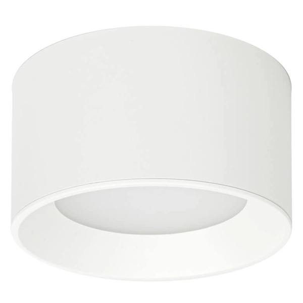 Natynkowa lampa sufitowa Sirius WG-604A/WK-WW/MULTI Italux LED 8W 3000-4000K IP44 biała