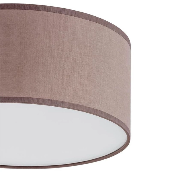 Salonowa lampa sufitowa Rondo 3337 TK Lighting z tkaniny cappuccino