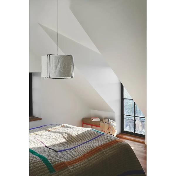Wisząca lampa do sypialni CARDINE 2312403001 nad łóżko biały