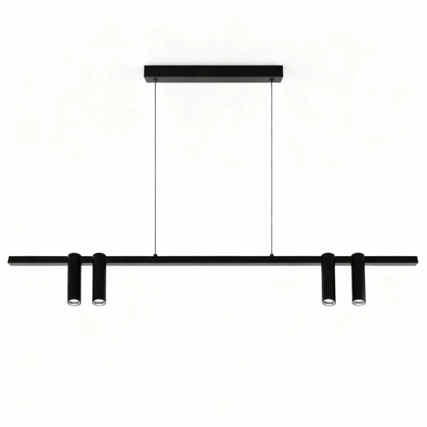 Designerska zwisająca lampa Kona 1637 LED 30W 3000-6000K czarny