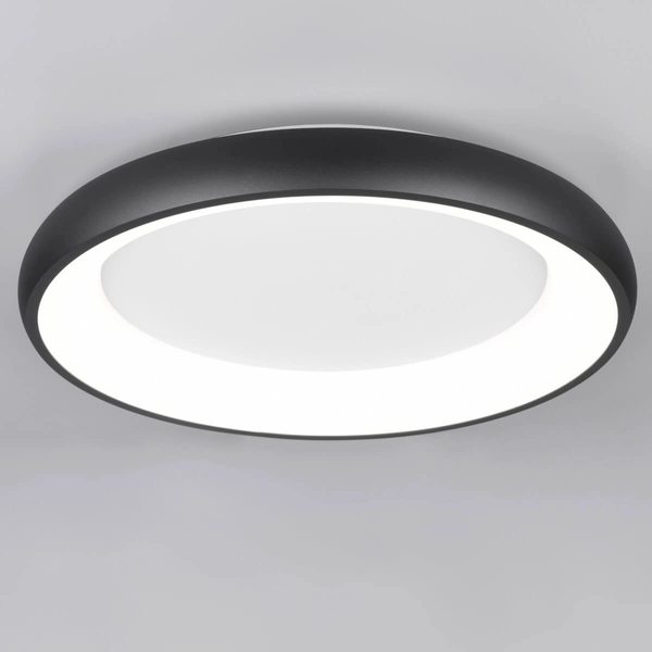 Ledowy plafon sufitowy CARDONA 649616032 Trio 38W 2300-4000K czarny