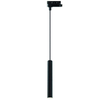 LAMPA wisząca Slimi S Nero Track Orlicki Design metalowa OPRAWA do systemu szynowego 1-fazowego czarna