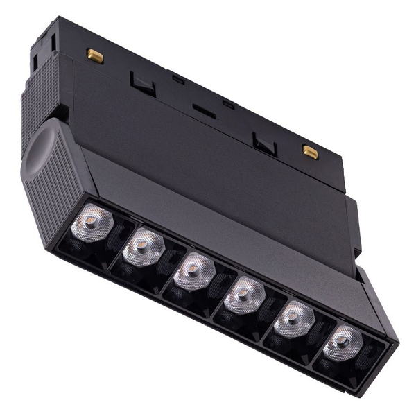Listwa z regulacją ALFA AZ5481 LED 6W 4000K sufitowa do szyny czarny
