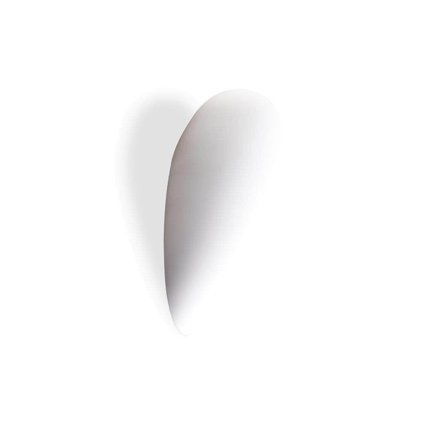 Minimalistyczna lampa ścienna Corno OR81527 do biura biała
