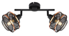 Sufitowa lampa regulowana Bellona 54020-2 czarna złota