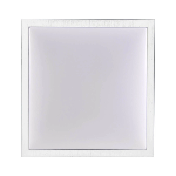 Kwadratowy plafon Kazimierz 326874 Polux kuchenny srebrny biały