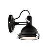 Kinkiet LAMPA ścienna NAUTILIUS 20482102 Kaspa metalowa OPRAWA regulowany reflektorek loft czarny