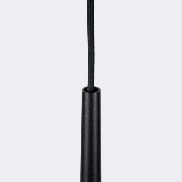 Podłużna lampa wisząca BLISS SL.1462 sopel tuba czarna