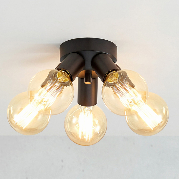 Lampa sufitowa 5-punktowa Mazzo 108552 Markslojd ściemnialna czarna