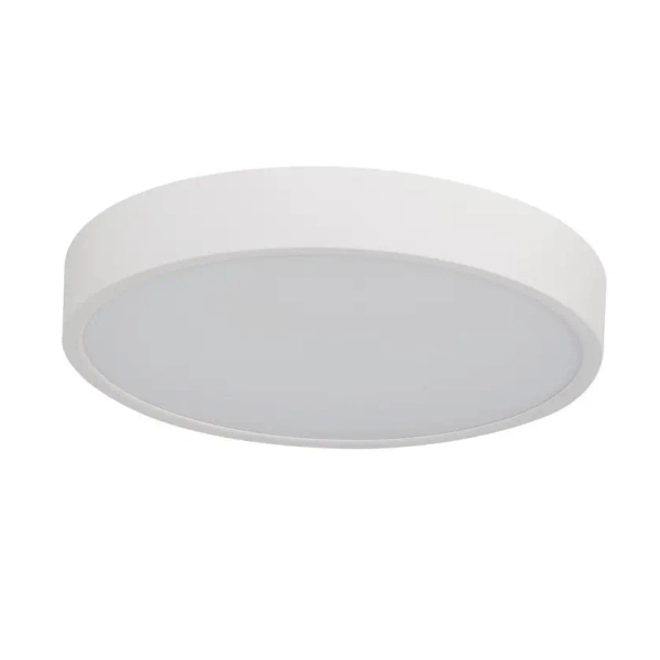 Okrągły plafon do jadalni PANDINO AZ6583 LED 24W 2800-6000K IP44 biały