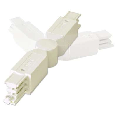 Łącznik nastawny do szyny 3-fazowej 8122 Shilo natynkowej biały