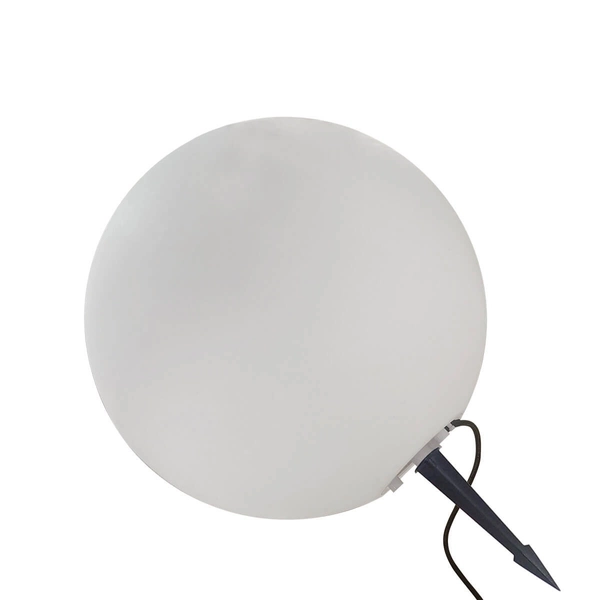 Ogrodowa lampa wtykana Gaja LP-JH-1095-300 kula ball IP65 biała