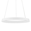 Zwisająca lampa pierścień BATALLAS LE44782 LED 52W 3000K nad łóżko biały